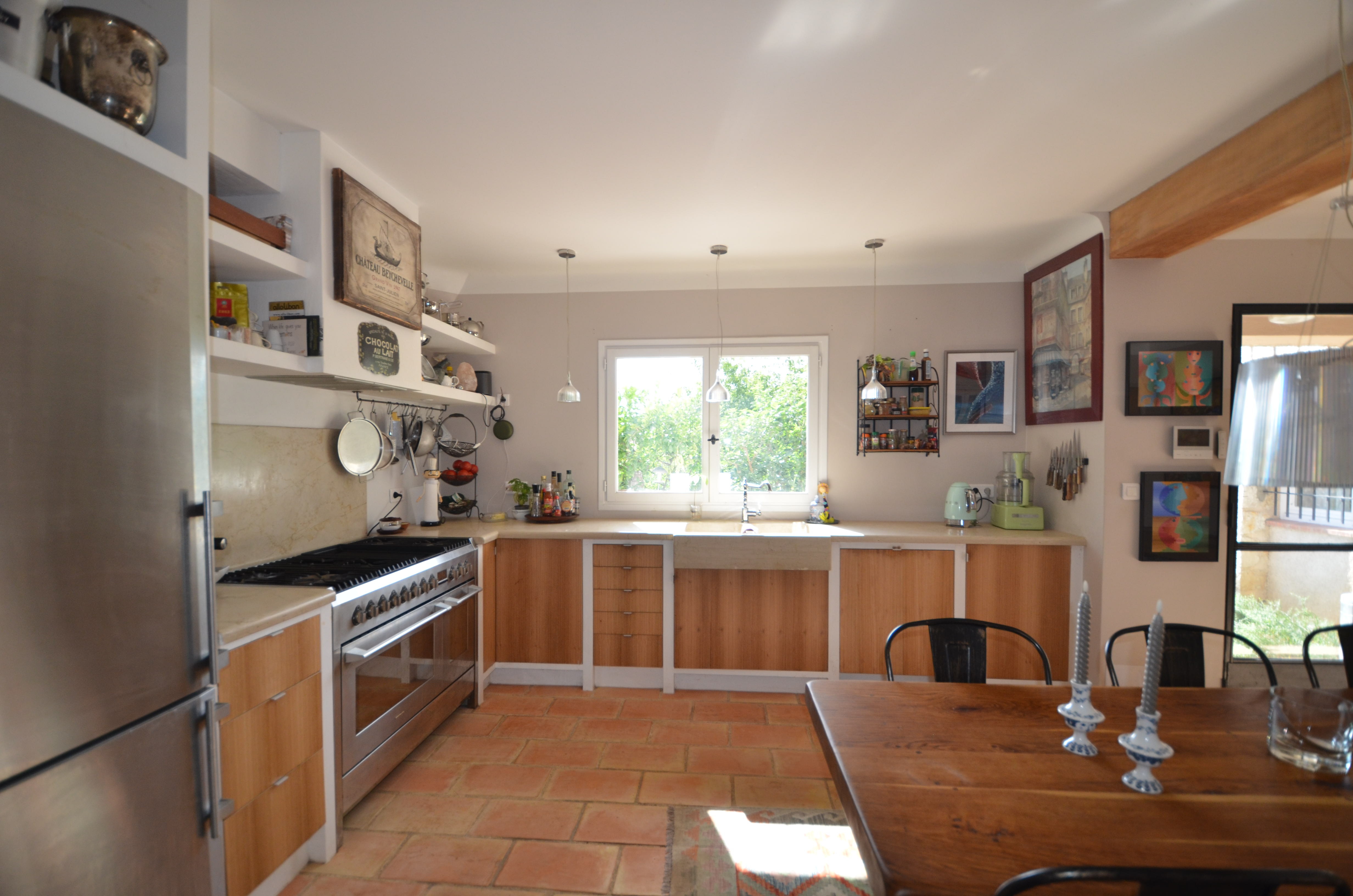Equipped kitchen