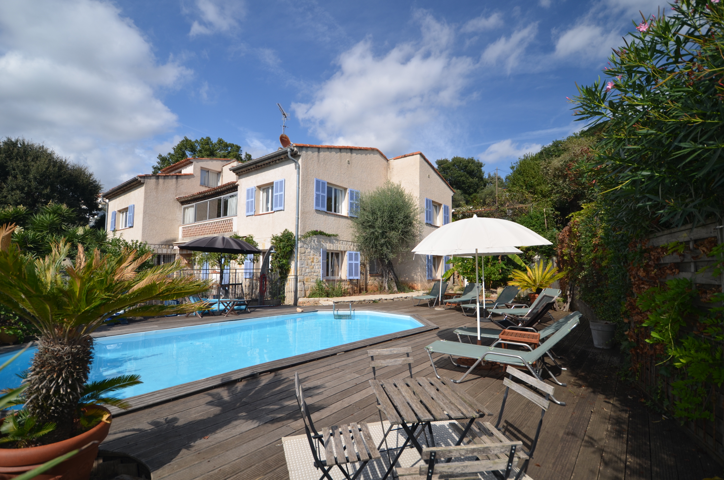 Swimming pool with panoramic view